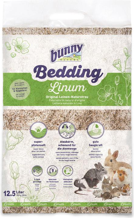 Actual product image Bunny Bedding Linum 12.5L (1.32 kg, Bedding)