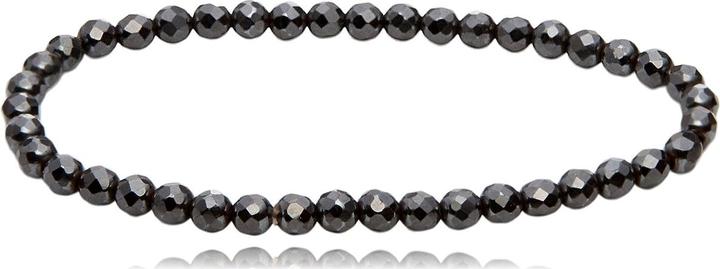 Actual product image Leyda Hematite bracelet (18 cm, Coloured stone)