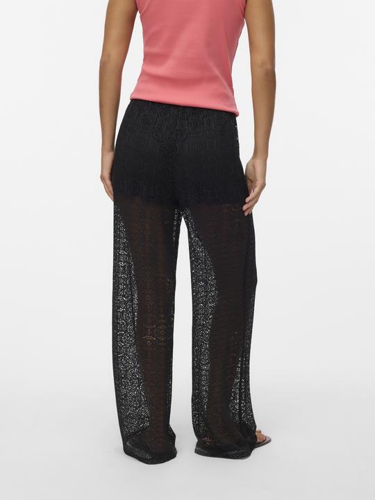 Actual product image Vero Moda VMMAYA Mittlere Taille Hose Hose mit weitem Beinschnitt (XS)