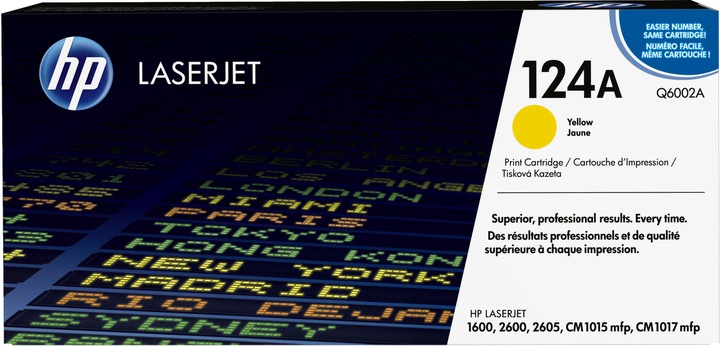 Actual product image HP 124a (Y)