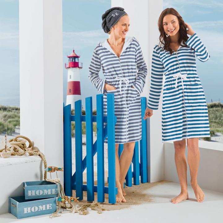 Actual product image Erwin Müller Ladies bathrobe with hood (48, 50)