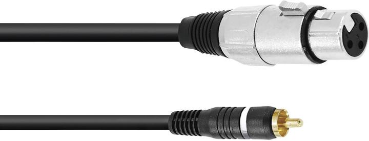 Produktbild Omnitronic Adapterkabel Cinch/XLR(F) 2m sw (2 m, XLR Kabel)
