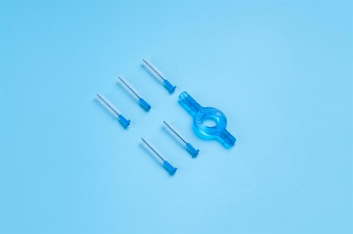 Produktbild Curaprox CPS 505 Implant refill 4x blau (4 x, 4 mm)
