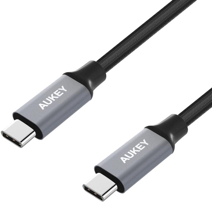 Image du produit Aukey USB C – USB C (1 m, USB 2.0)