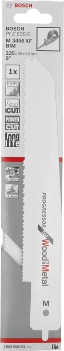 Produktbild Bosch Professional Zubehör Säbelsägeblatt M 3456 XF für Bosch-Multisäge PFZ 500 E
