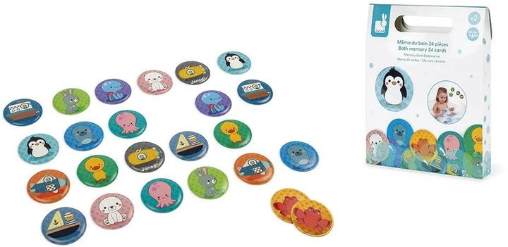 Produktbild Janod Memory-Spiel für Badewanne