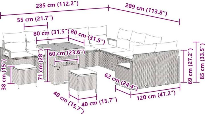 Produktbild vidaXL Arlo