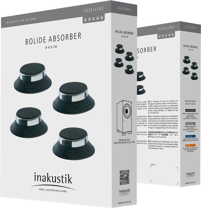 Produktbild Inakustik Exzellenz Bolide Schockabsorber 4er Set