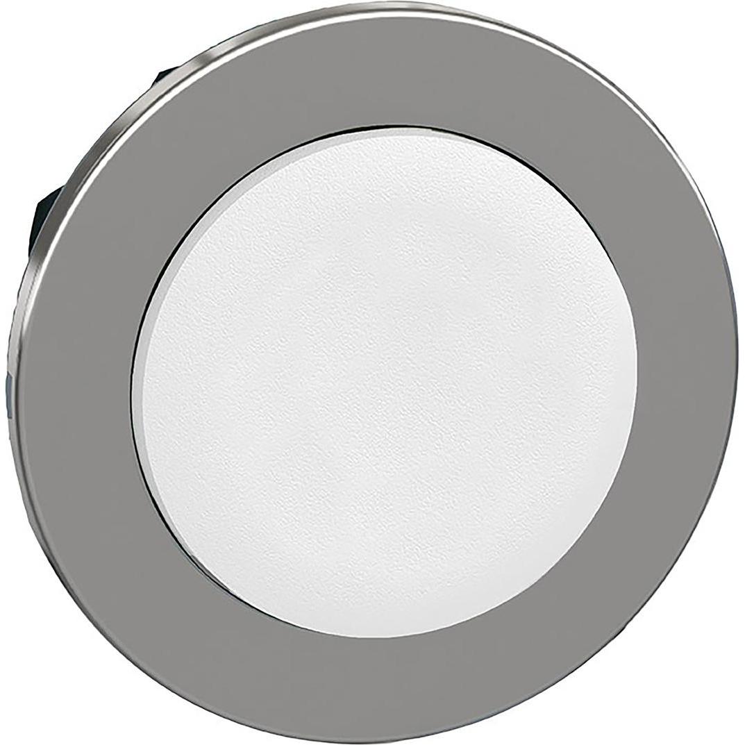 Schneider Electric Drucktaster, Metall, Front, 30mm, ZB4FHCUST02, Taster + Schalter, Weiss