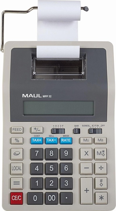 Immagine prodotto Maul Calcolatrice MPP32 Grigio (Batterie, Corrente elettrica)