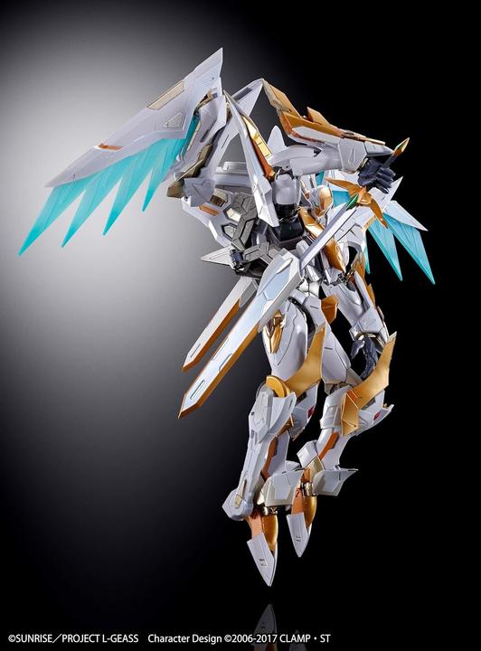Actual product image Tamashii Nation Code Geass: Lelouch of the Rebellion R2 Metal Build Dragon Scale Action Figure Lancelot Albion 18 cm