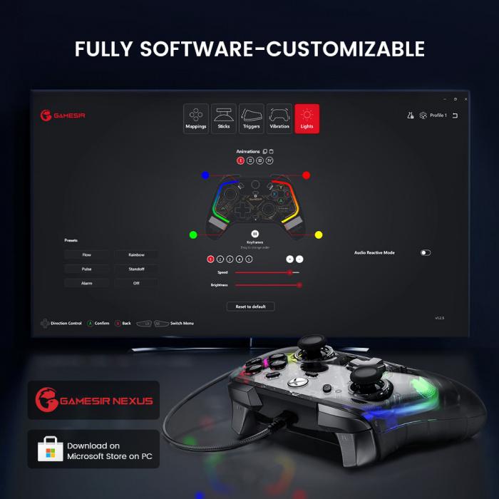 Actual product image Gamesir Wired controller K1 (Steam Machine, Windows, Xbox Series X, Xbox One X)
