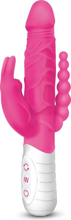 Produktbild Rabbit essentials Slim realistic double penetration pink