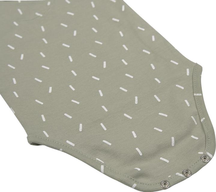 Produktbild Lässig Kurzarm-Body Speckles Olive Gr. 50/56 (50, 56)
