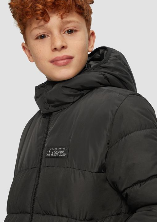 Produktbild S.Oliver Outdoor-Jacke Steppjacke mit Kontrast-Details und Fleecefutter (S)