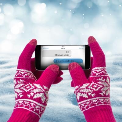 Image du produit Celly GLOVEW01P Gant rose