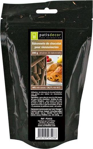 Image du produit Patisdécor Schokoladenstäbchen (35St.)