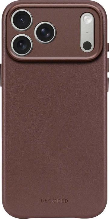 Decoded Leather Backcover Apple iPhone 17 Pro Max Chocolate Brown (Apple iPhone 17 Pro Max)