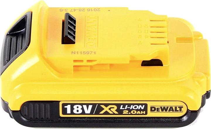 Produktbild DeWalt DCV 100 N 18 V Akku Gebläse / Laubbläser + 1 x DCB 183 2 Ah Akku - ohne Koffer, ohne Lader (Akkubetrieb, Laubbläser)