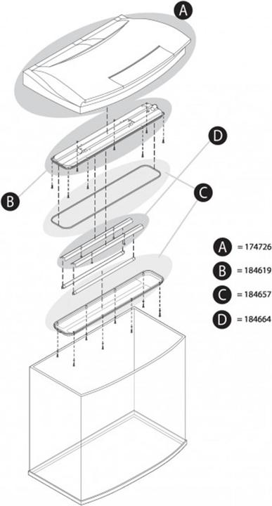 Produktbild Tetra Lampenabdeckung zu AquaArt 100/130