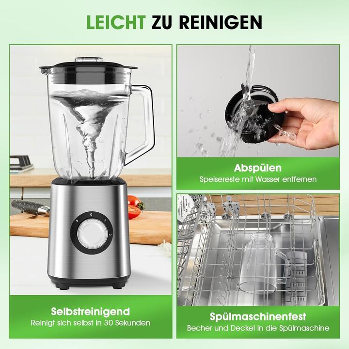 Produktbild Oqcsuat Standmixer mit Pulsfunktion (700 W)