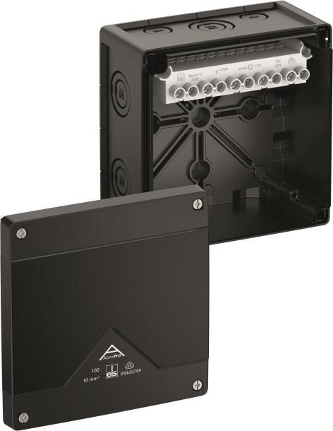Immagine prodotto Spelsberg Scatola di giunzione Abox Pro 100-10²/sw classe di protezione 41002001