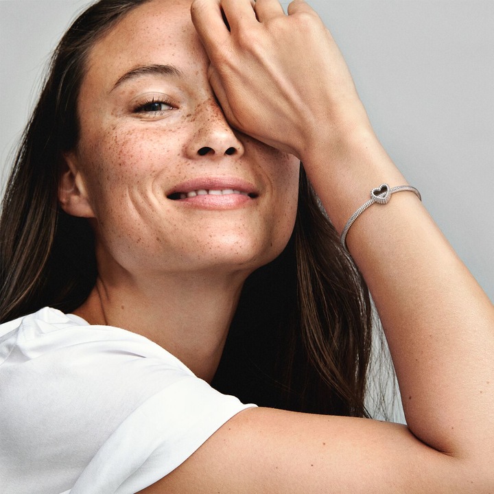 Image du produit Pandora Coeur pané (Argent)