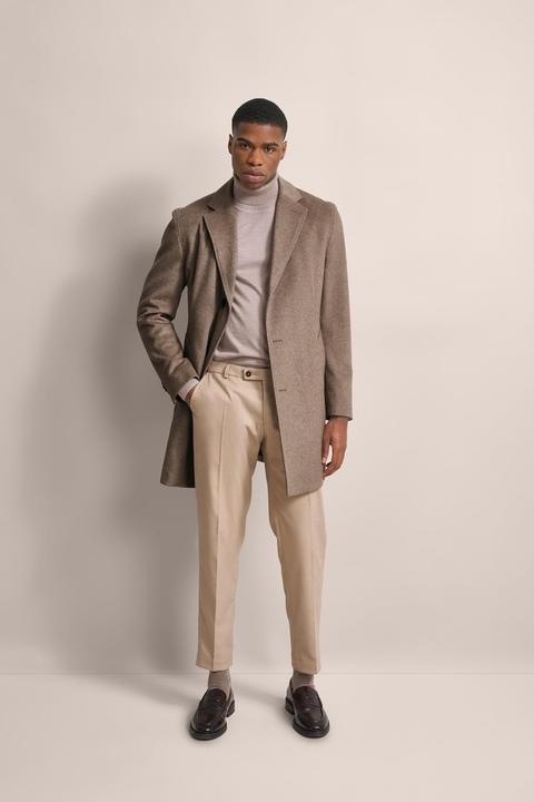 Actual product image Bugatti Men's Coat, Brown, Plain