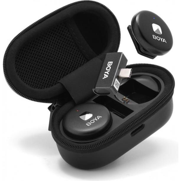 Boya wireless microphone Omic Wireless USB-C, black, Mikrofon