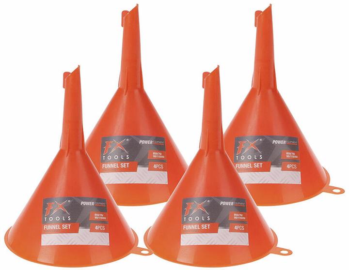 Actual product image Fs-Star Funnel set 4 pieces orange