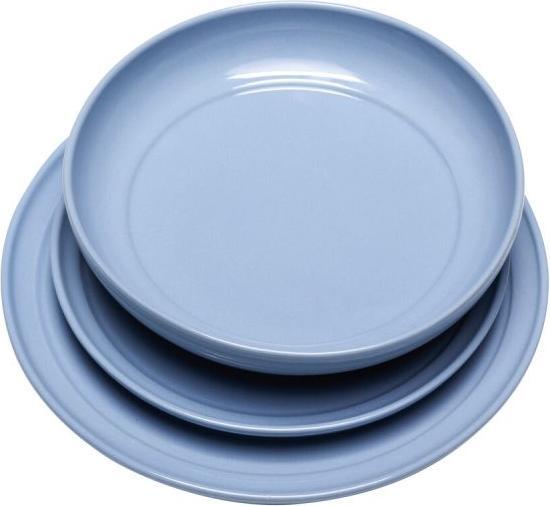 Produktbild Hübsch Amare Speiseteller Hellblau (1x, 28 cm)