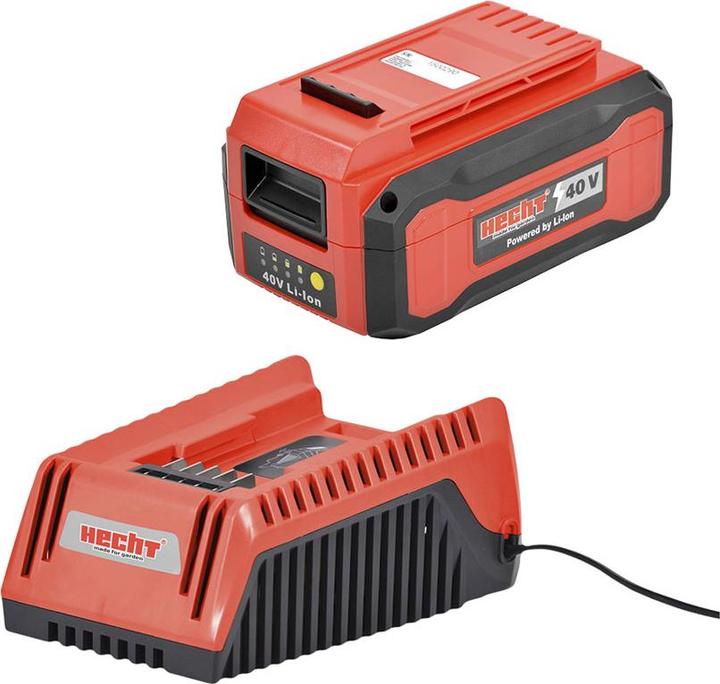 Actual product image Hecht Akku-Set 1 Stück Akku 40V/4Ah inklusive Ladegerät (40 V)