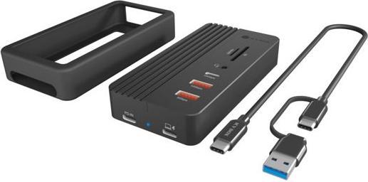 Immagine prodotto Icy Box IB-DK4072M-CU31 (USB-C, 9 porte)