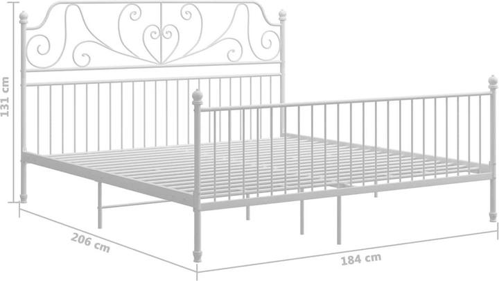 Image du produit vidaXL Bettrahmen (180 x 200 cm)