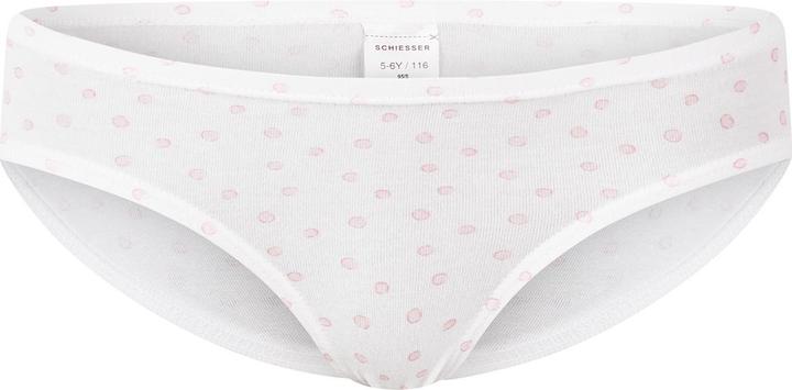 Immagine prodotto Schiesser Confezione da 10 slip 95/5 in cotone biologico per bambini e bambine (128, confezione da 10)