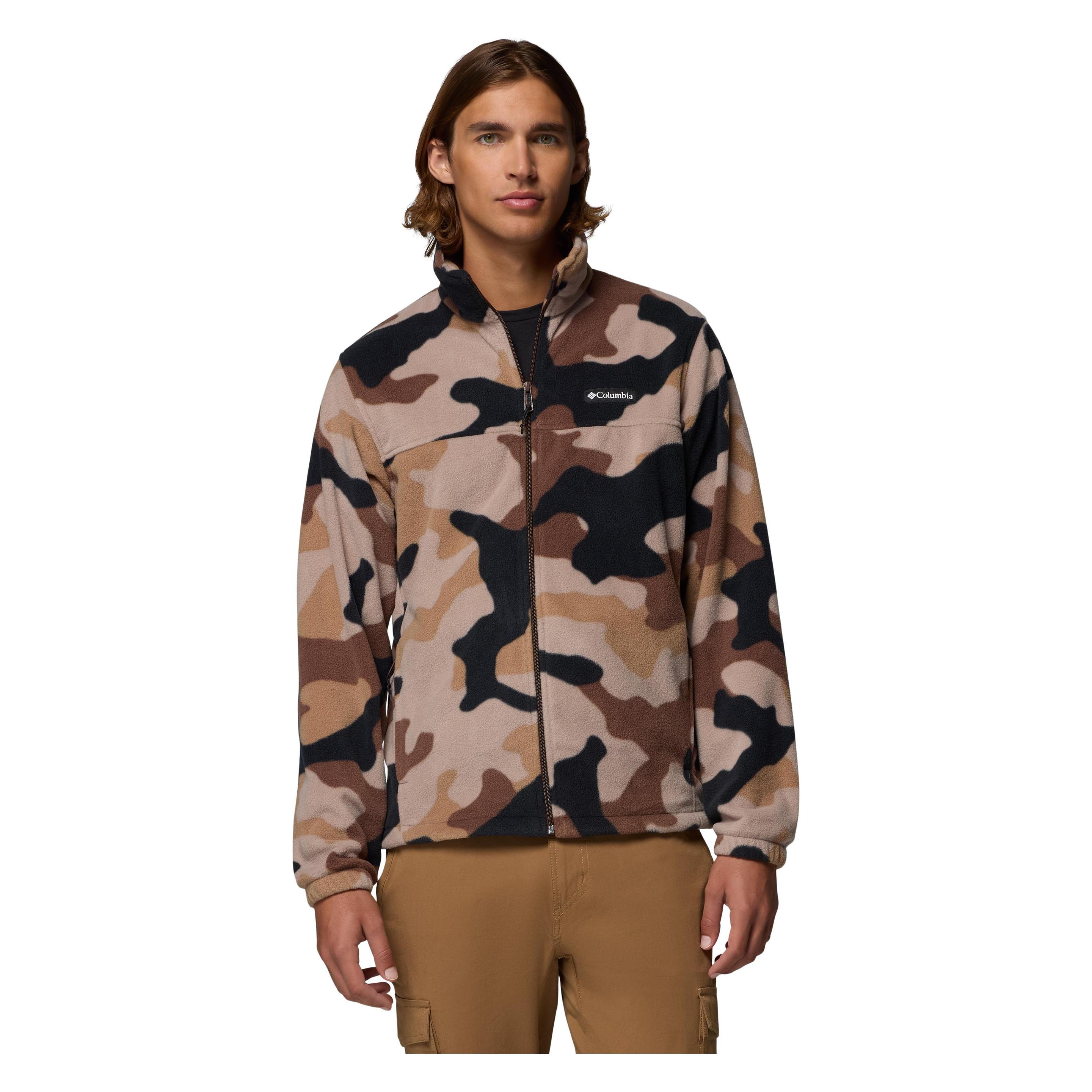 Columbia, Herren, Outdoorjacken, Steens Mountain™ Printed Jacket (S), Braun, S