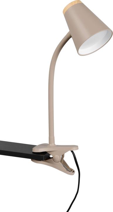 Image du produit Reality LED-Klemmleuchte PONGO, R25831143, 4,5W, 500lm, 3000K, beige (500 lm)