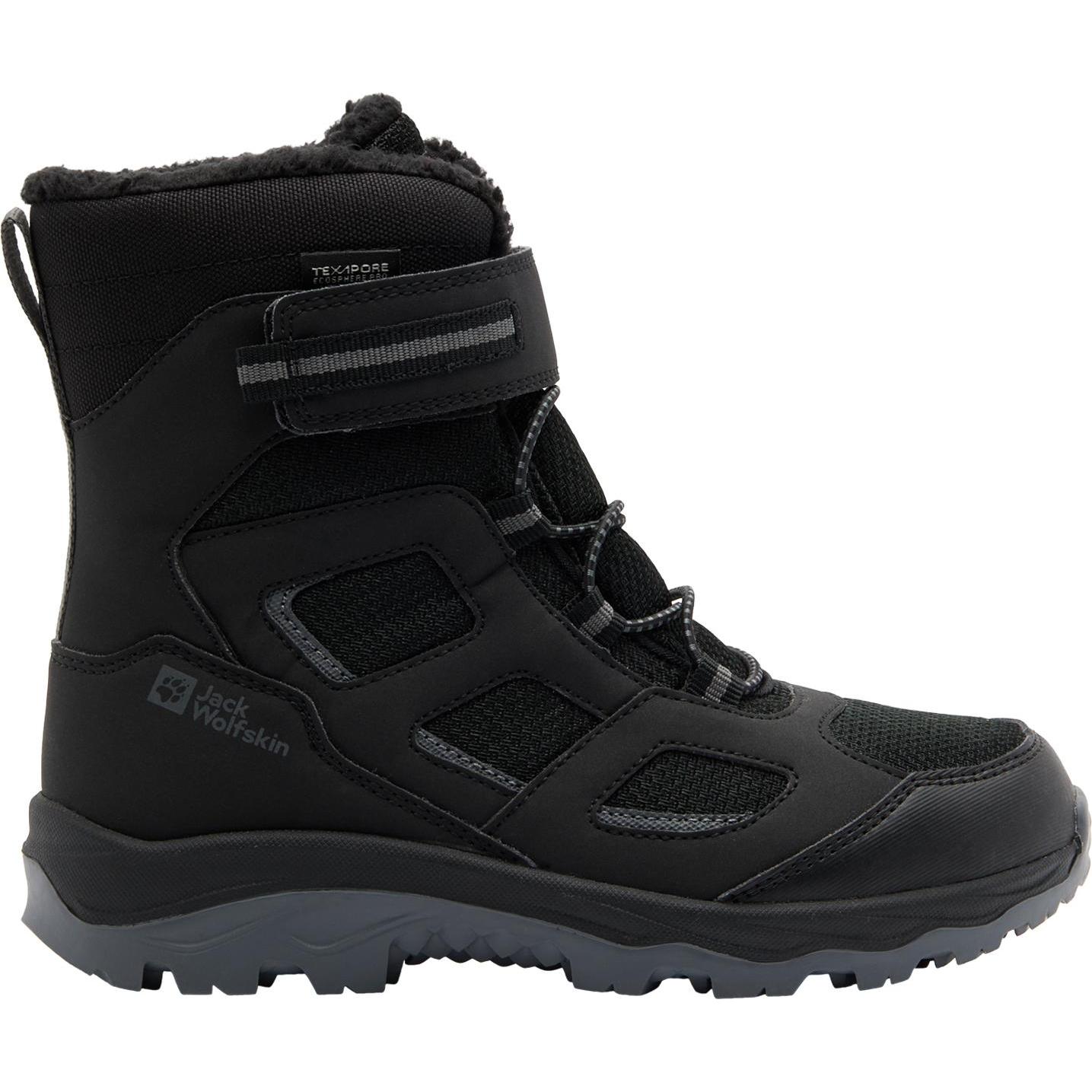 Jack Wolfskin, Unisex, Boots + Stiefel, Kinder Winterstiefel Vojo Wt Texapore High, Schwarz, (32)