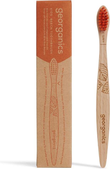 Actual product image Georganics Toothbrush from beech (Soft, 1 x)