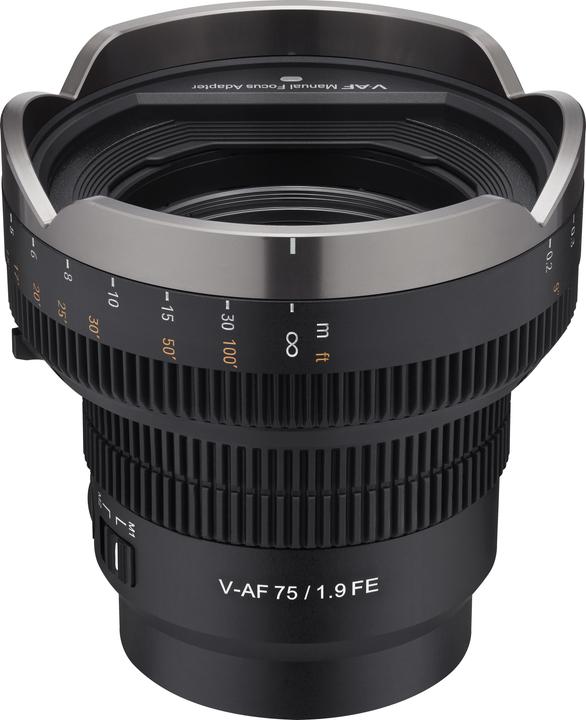 Actual product image Samyang MF adapter for V-AF series