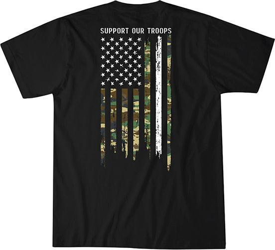 Immagine prodotto Howitzer T-Shirt FLAG CAMO, black (XL)