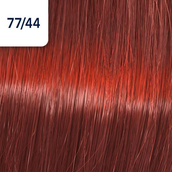 Actual product image Wella Koleston Perfect Me+ (77/44 Medium Blonde Intensive Red Intensive)