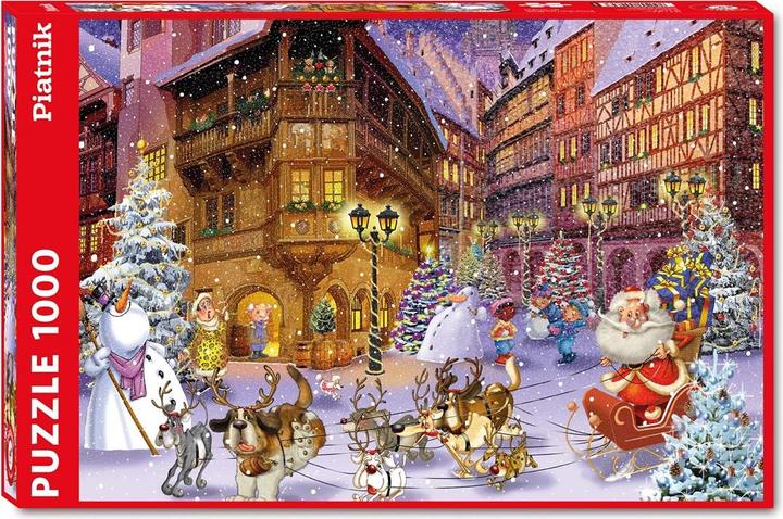 Productafbeelding Piatnik Kerstdorp (1000 onderdelen)