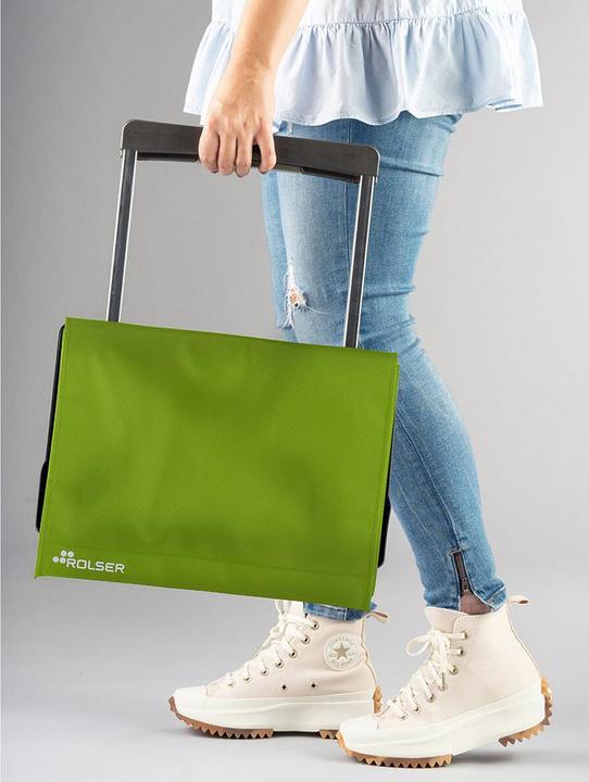 Actual product image Rolser Foldable Shopping Trolley Plegamatic MF 2 Wheels - Lima