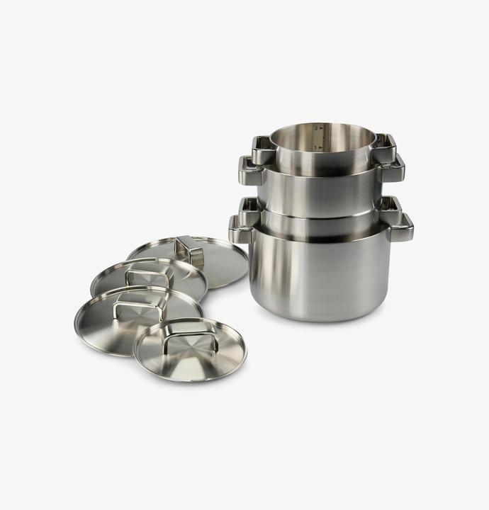 Actual product image Iittala Casserole TOOLS silver-coloured (Pot, Stainless steel)