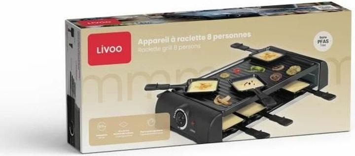 Produktbild Livoo Raclette Partygrill 8 Personen