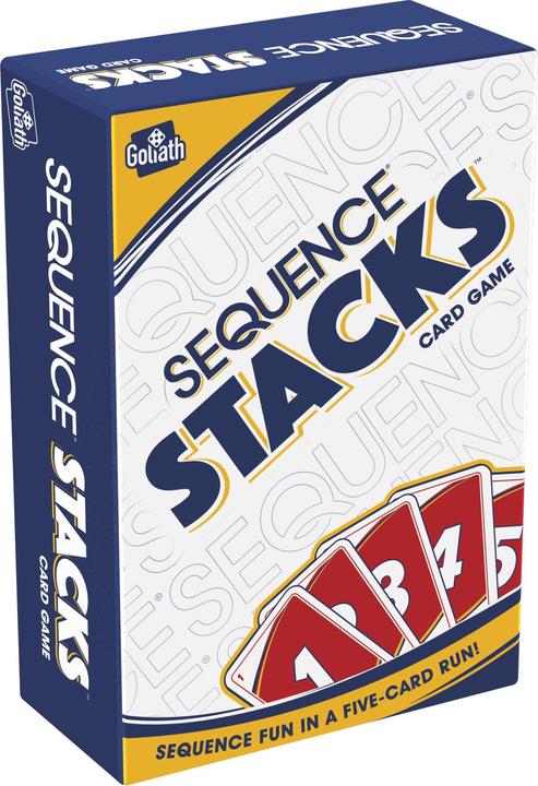Actual product image Goliath Toys Sequence Stacks Card Game (Multilingual)