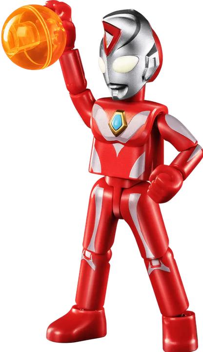 Actual product image Blokees Ultraman Galaxy Version 07 Overture For Tomorrow asst 9pcs