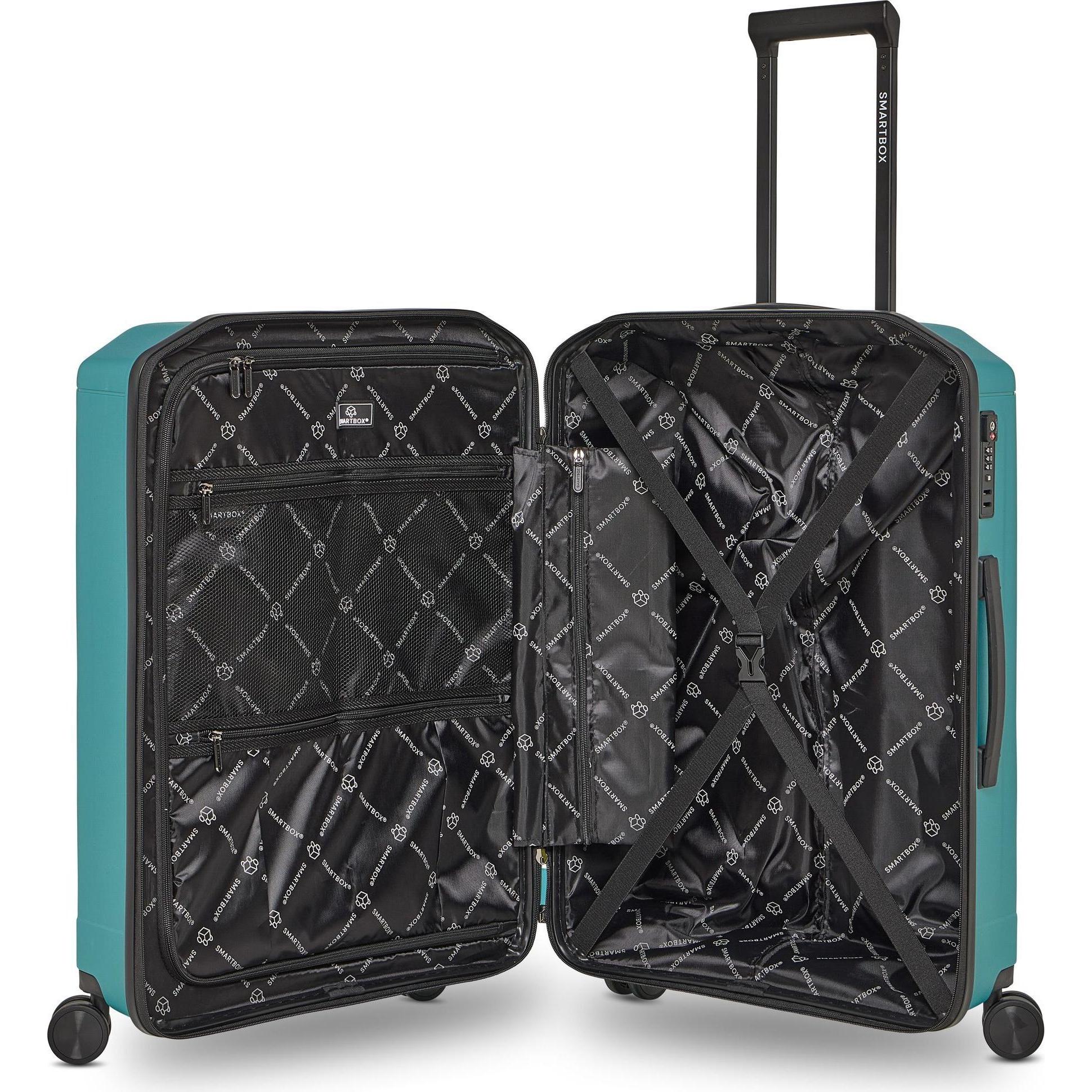 Thumbnail - Smartbox, Koffer, Edition 02 4 Rollen Trolley M 66 cm, Türkis, (90 l, M (50 - 90l))