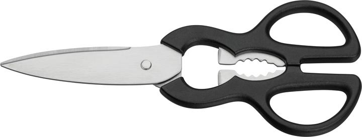 WMF Küchenschere Haushaltsschere Allzweckschere 21cm Sägeschliff Softgriff (21 cm)
